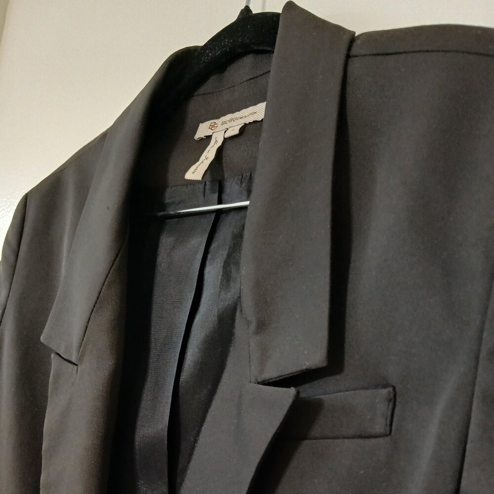 Bcbgeneration Black One-Button Blazer Women’s Siz… - image 3
